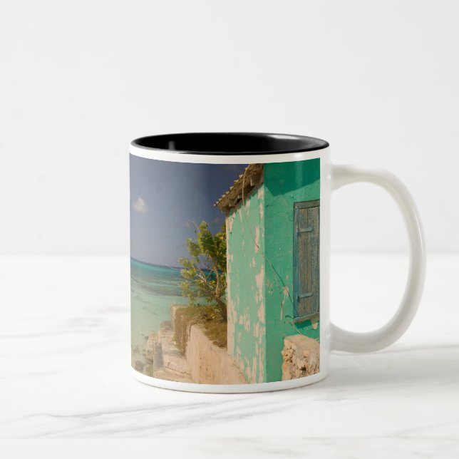 Turks and Caicos, Grand Turk Island, Cockburn 4 Two-Tone Coffee Mug (Right)