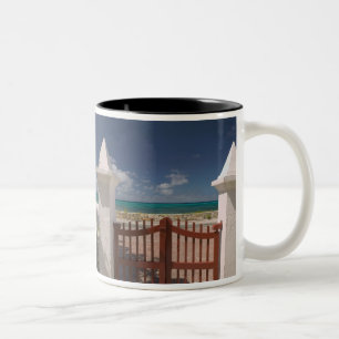 Turks and Caicos, Grand Turk Island, Cockburn 5 Two-Tone Coffee Mug