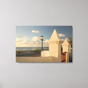 Turks and Caicos, Grand Turk Island, Cockburn Canvas Print