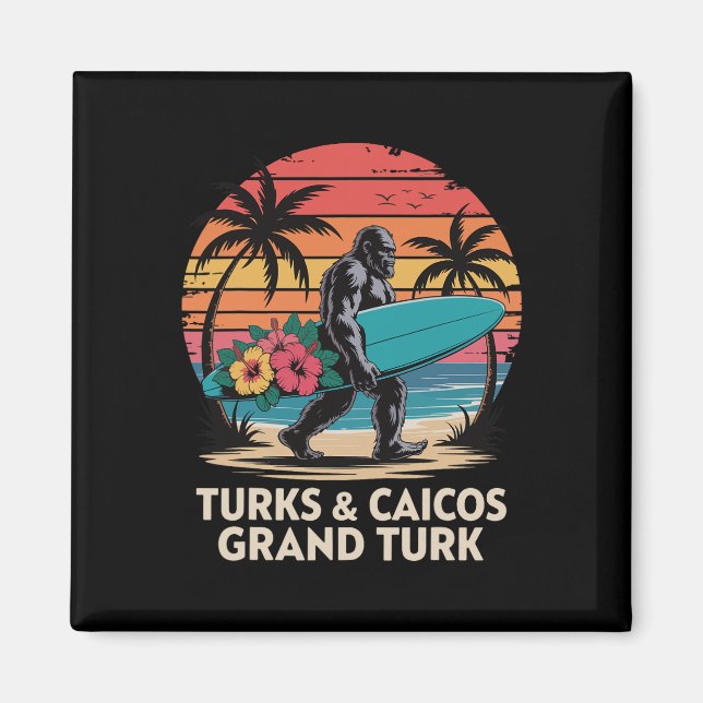 Turks And Caicos Grand Turk  Magnet (Front)