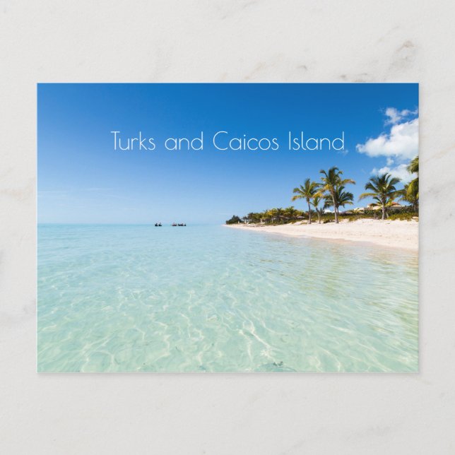 Turks and Caicos Island Postcard (Front)