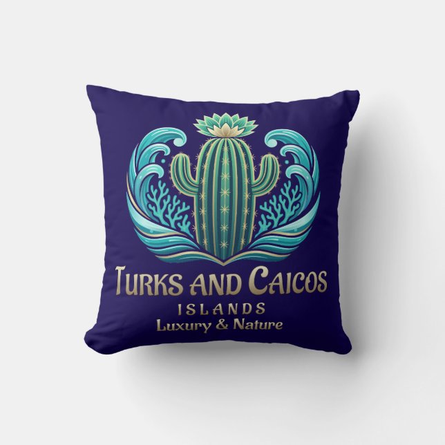 Turks and Caicos Islands Cushion (Front)