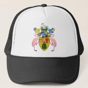 turks and caicos islands emblem trucker hat