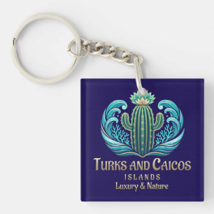 Turks and Caicos Islands Key Ring