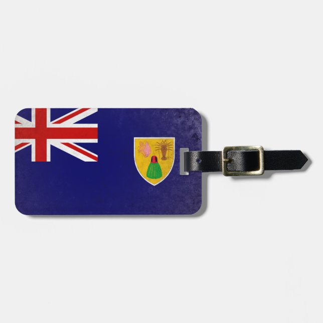Turks and Caicos Islands Luggage Tag (Front Horizontal)