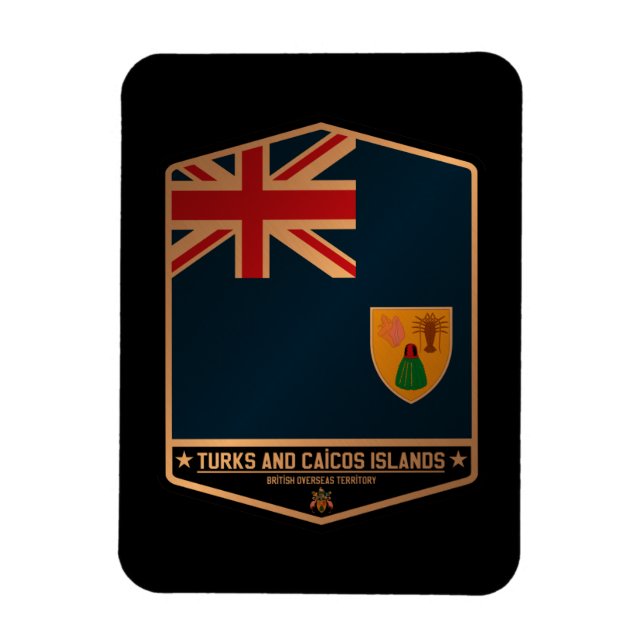 Turks and Caicos Islands Magnet (Vertical)