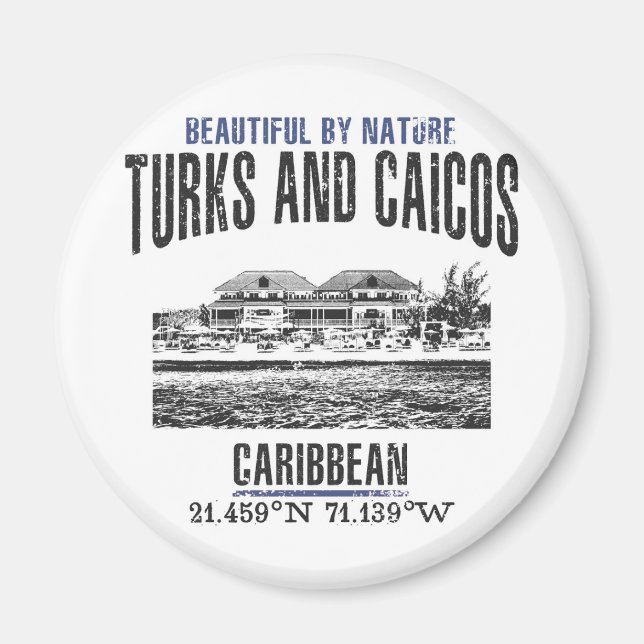 Turks and Caicos Islands Magnet (Front)