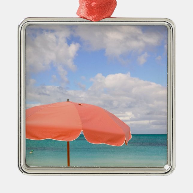 Turks and Caicos, Providenciales Island, Grace Metal Tree Decoration (Front)