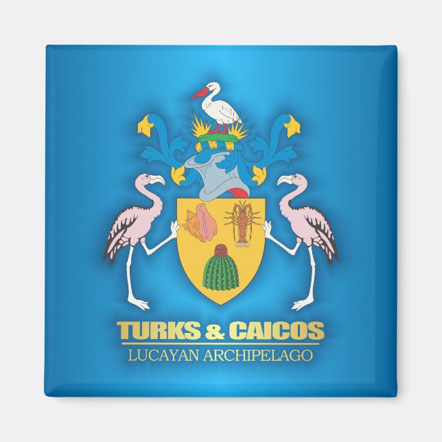 Turks & Caicos COA Magnet (Front)