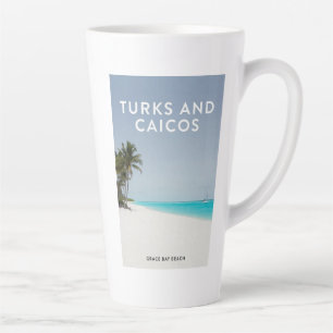 Turks Caicos Grace Bay Dream Latte Mug