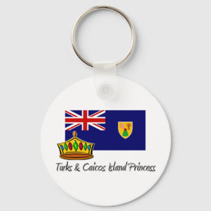 Turks & Caicos Islander Princess Key Ring