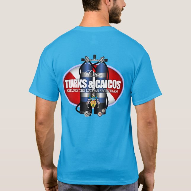 Turks & Caicos (ST) T-Shirt (Back)