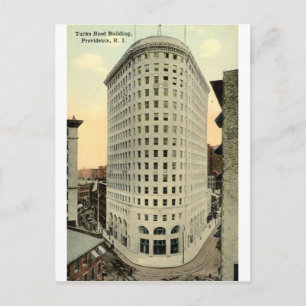 Turks Head Building Providence RI 1915 Vintage Postcard