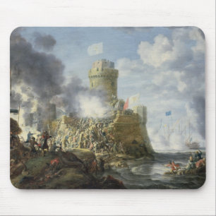 Turks Storming a Seaport, 1641 Mouse Mat