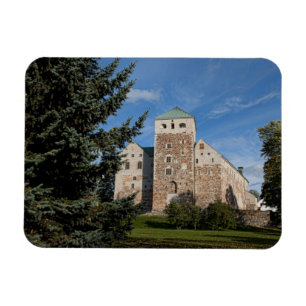 Turku, Finland, ancient Turun Linna Castle, a Magnet