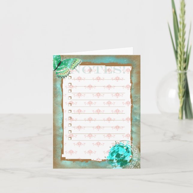 TURMALINE 4 ~ Notecard (Front)