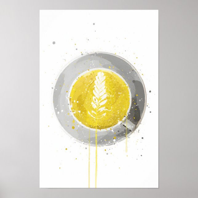 Turmeric Latte Poster (Front)