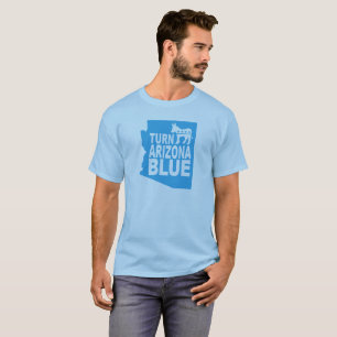 Turn Arizona Blue T-Shirt   Progressive State