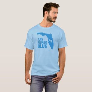 Turn Florida Blue T-Shirt Progressive State