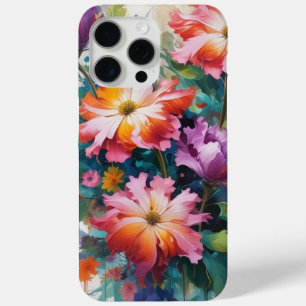 Turn Heads with a Bold Gift, Beautiful Floral iPhone 15 Pro Max Case