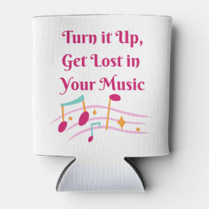 Turn It Up Get Lost in Your Music on a Can Cooler
