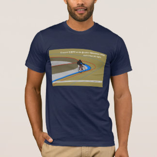 Turn Left at the Boulder Velodrome T-Shirt