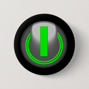 Turn Me On 6 Cm Round Badge