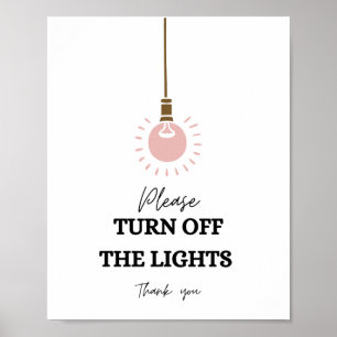 Turn Off the Lights  Poster