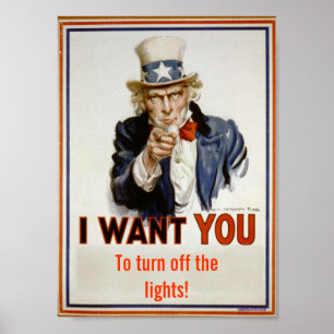 "turn off the lights"  Poster