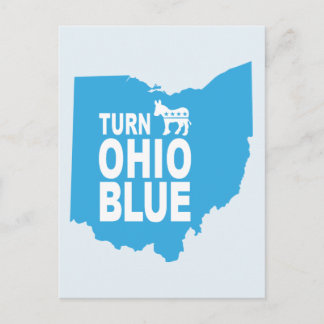 Turn Ohio Blue Postcard | Vote State Progressive