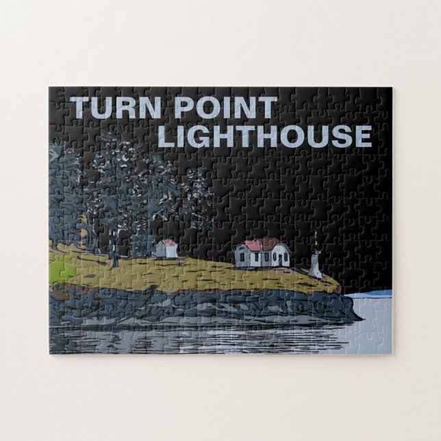 TURN POINT - Stuart Island Jigsaw Puzzle (Horizontal)