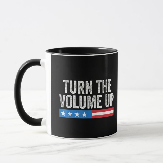 Turn The Volume Up Mug (Left)