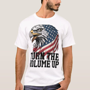 Turn The Volume Up New York city American Eagle T-Shirt