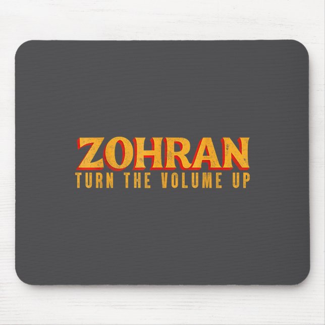 Turn The Volume Up Zofran  Mouse Mat (Front)