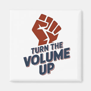 Turn the Volume Up Zohran NYC Major Democrat Magnet