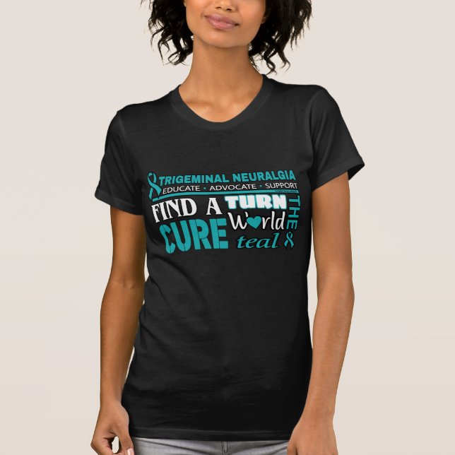 Turn the World Teal...TN T-Shirt (Front)