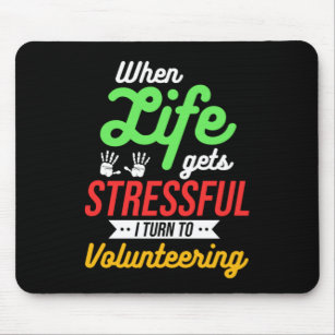 Turn To Volunteering Volunteer Charity Kindness Re Mouse Mat