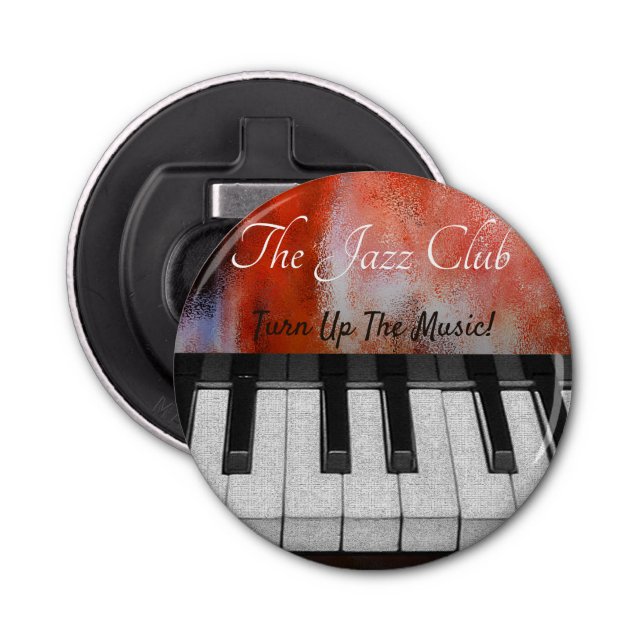 Turn Up the Music Bottle Opener (Front)