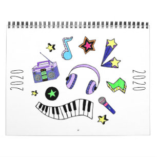 Turn Up the Music Calendar