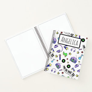 Turn Up the Music Notebook