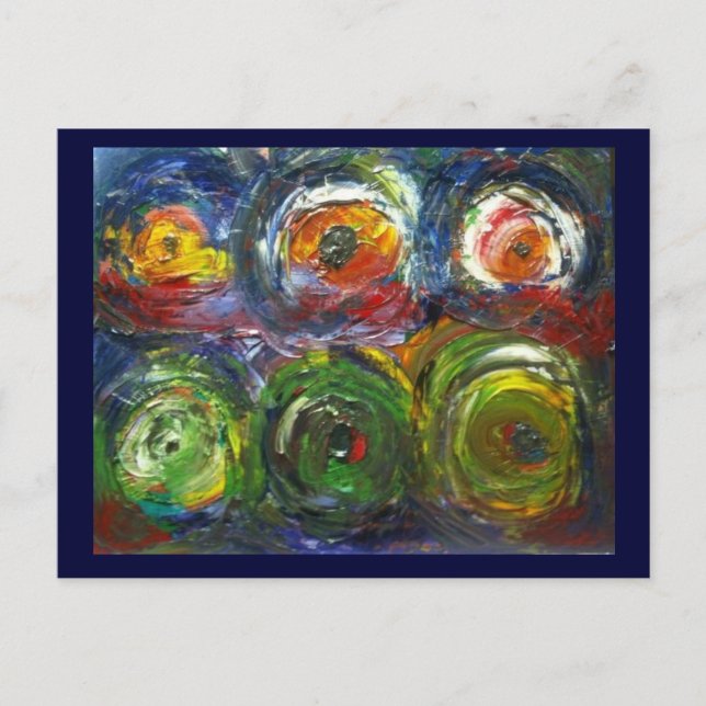 Turn up the music postcard (Front)