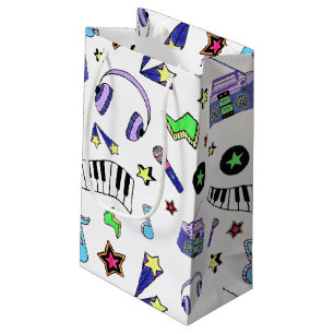 Turn Up the Music Small Gift Bag