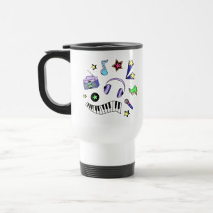 Turn Up the Music Travel Mug