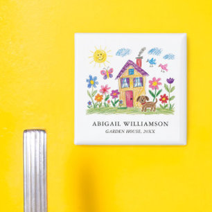 Turn Your Child's Art into Museum Style Souvenir Magnet