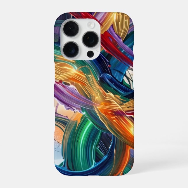 Turn Your Phone Into A Piece Of Art iPhone Case (Back)
