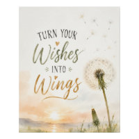 Turn Your Wishes Into Wings Dandelion Inspiration
