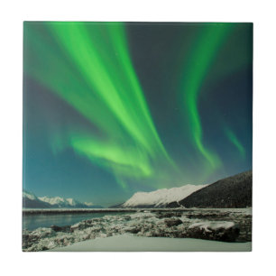 Turnagain Arm Aurora Tile