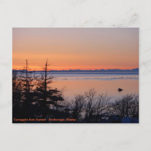 Turnagain Sunset Postcard