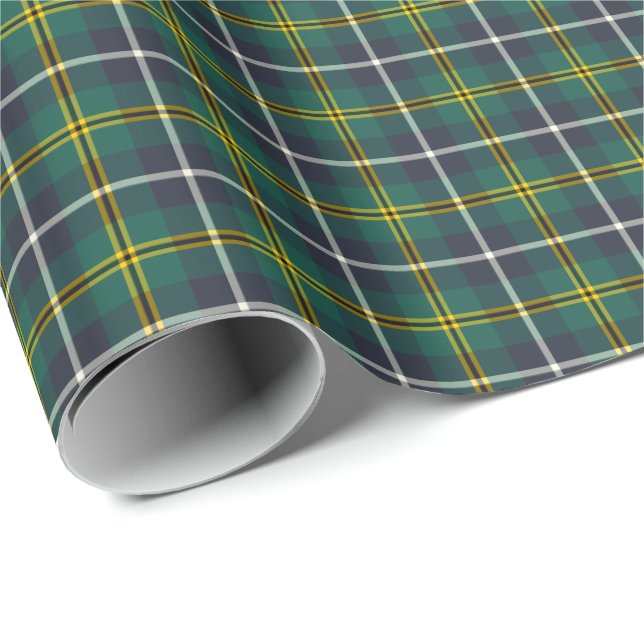 Turnbull Clan Hunting Tartan Wrapping Paper (Roll Corner)
