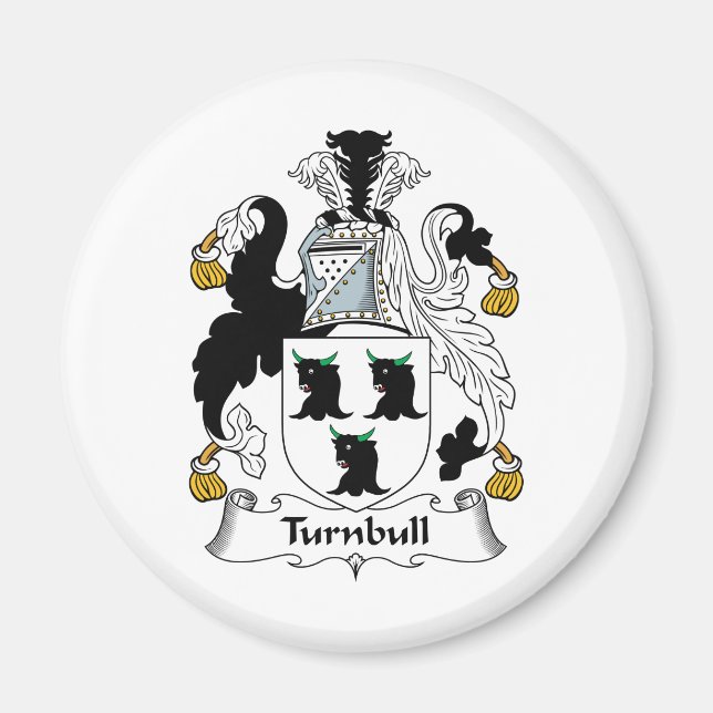 Turnbull Family Crest Magnet (Front)